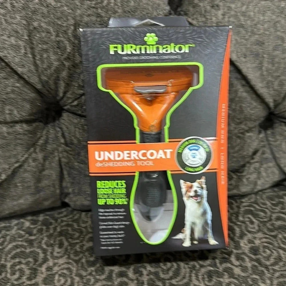Furminator Deshedding Tool for Medium Dogs with Long Hair - Picture 2 of 5